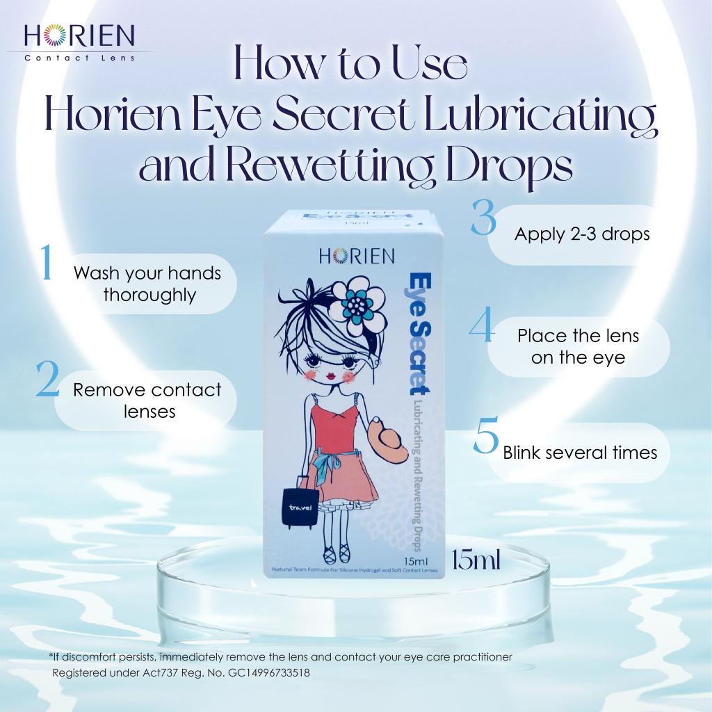 Horien Lubricating and Rewetting Drops 15ml (Eye Drops) V Studio